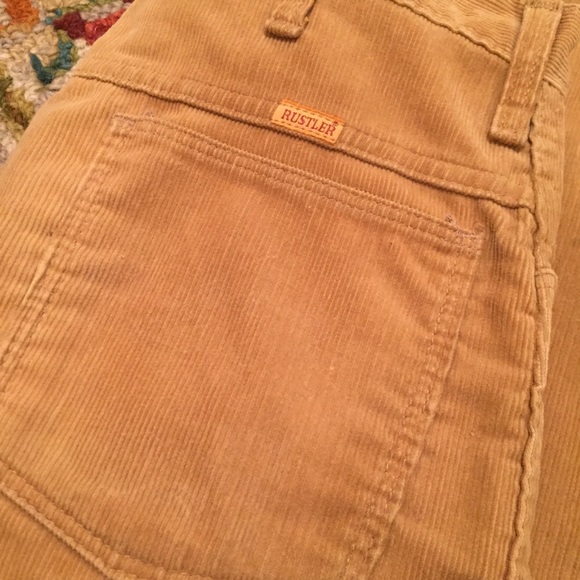 Vintage Rustler Men’s Corduroy Pants Size 32x34 - Picture 7 of 7